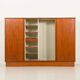 Armoire en teck danoise grande des années 1960.