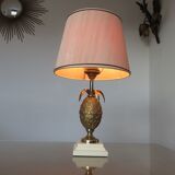 Pineapple lamp in brass 70s