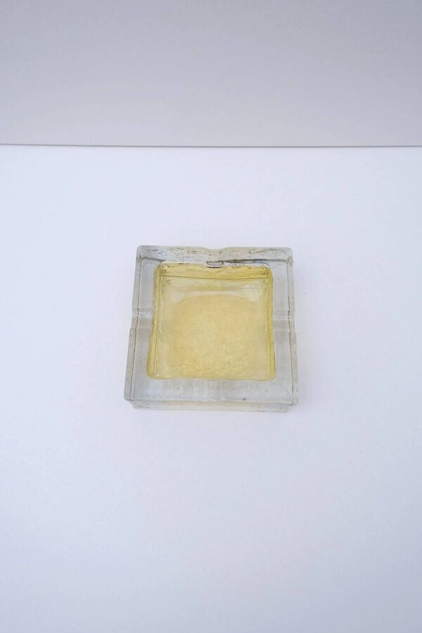 Vide poche en verre moulé, 1970