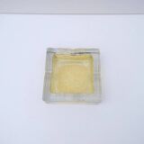 Molded glass trinket tray, 1970