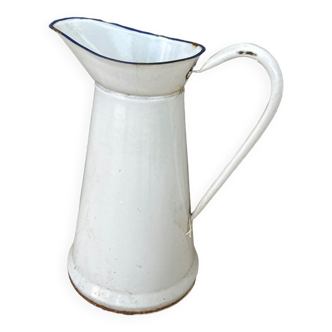 Enameled pitcher