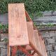 Varnished painter's step ladder