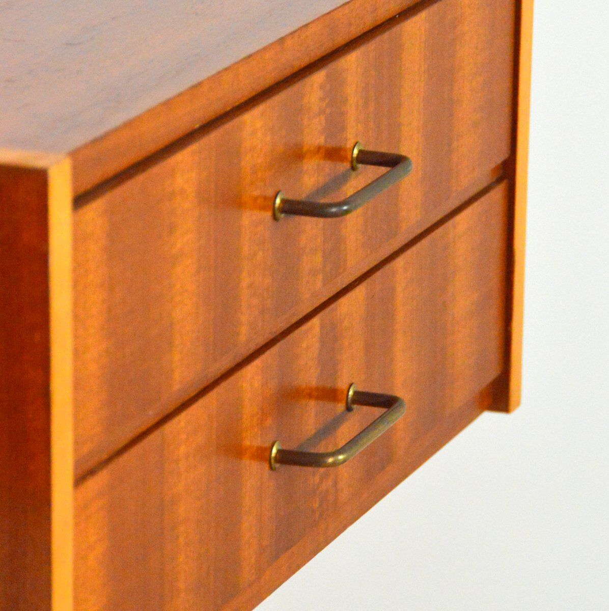 Pair of suspended bedside tables 1950s