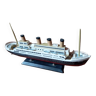 Maquette du bateau Titanic vintage