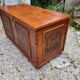 Portuguese chest in solid mahogany