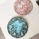 Pair of Vallauris ceramic dinner plates