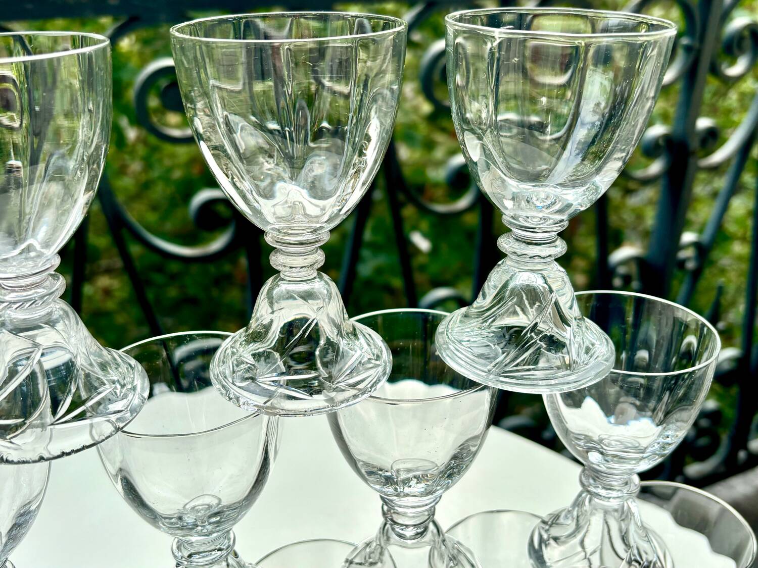 Verres Saint Louis Crystal modèle Cluny