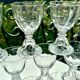 Verres Saint Louis Crystal modèle Cluny