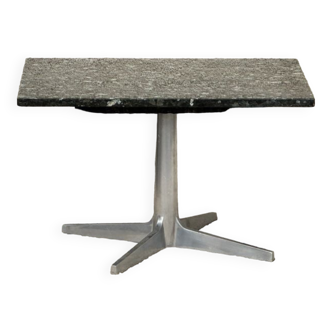 Coffee table with granite top