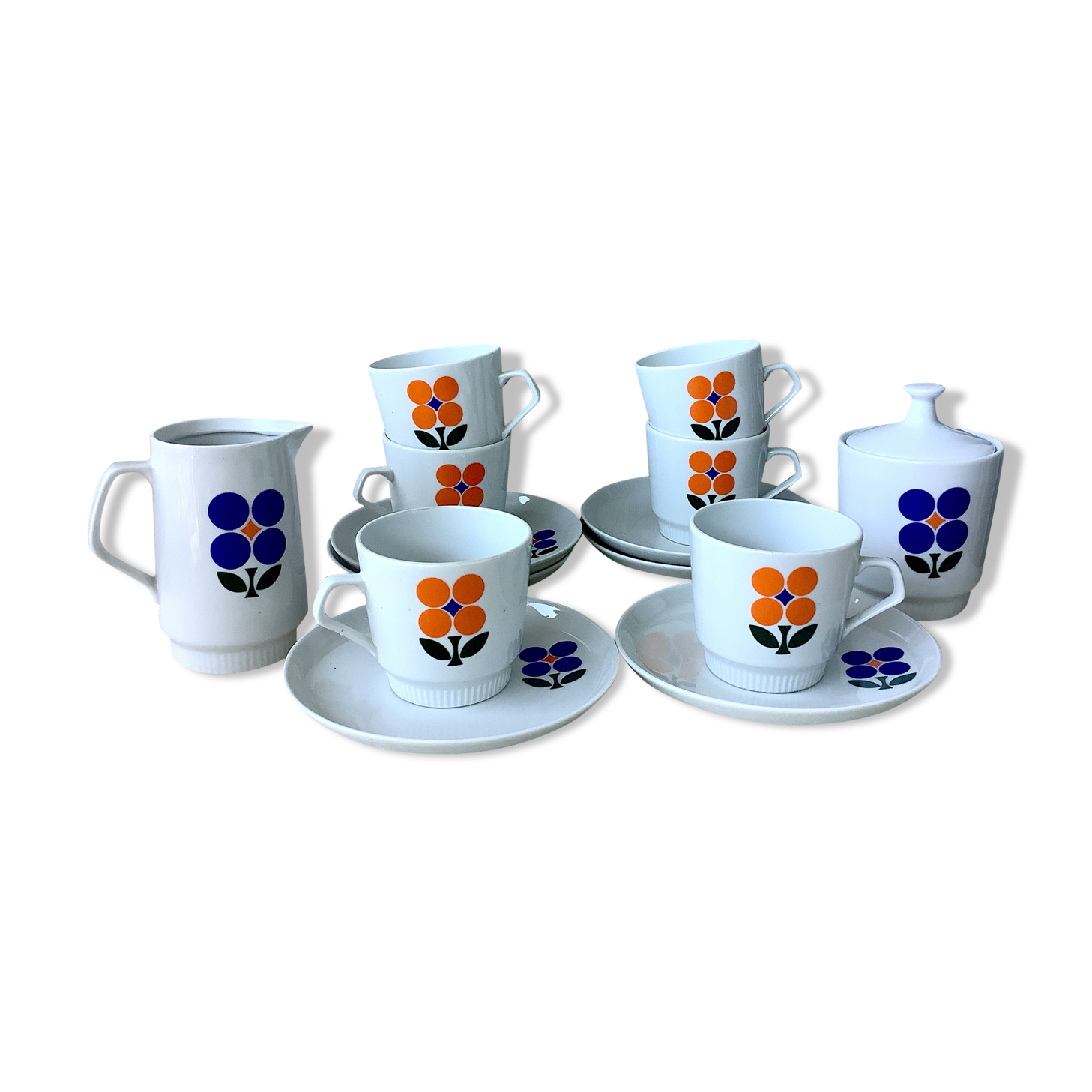 Colditz seventies porcelain cups