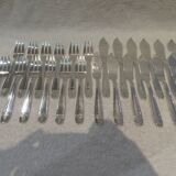 12 fish cutlery sets 24p silver plated Noel Collet Grand Prix Monaco