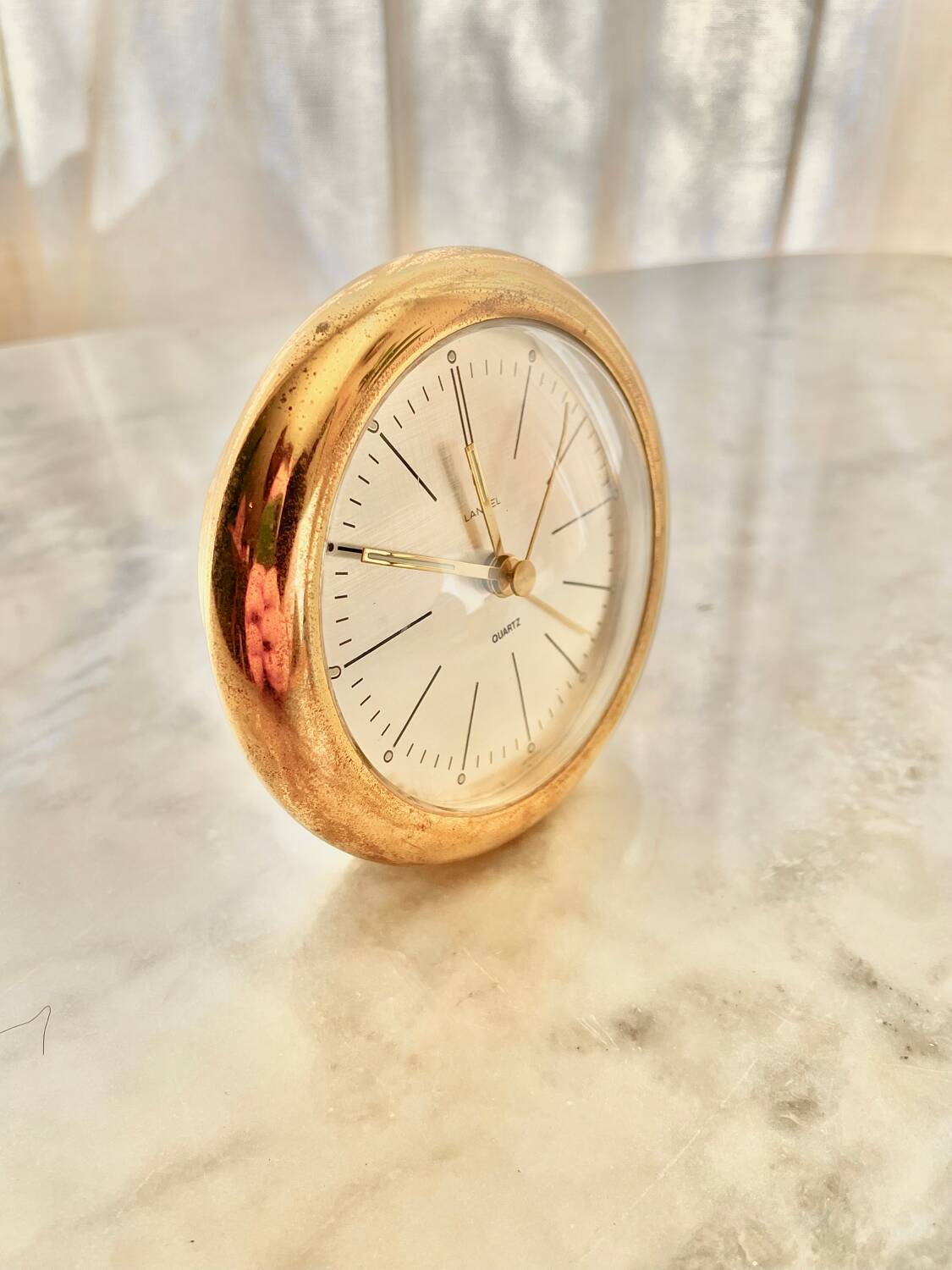 Old LANCEL alarm clock that works