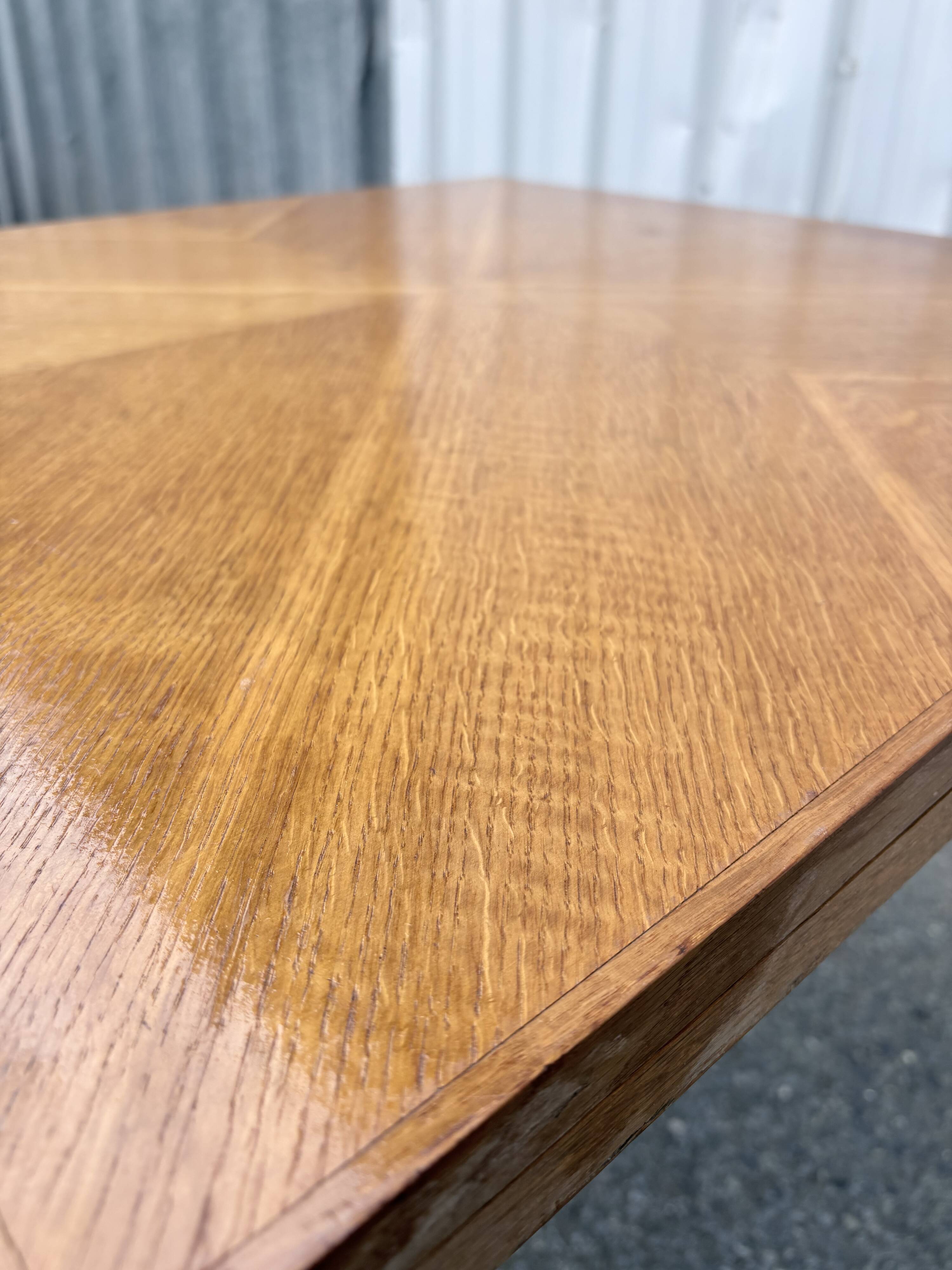 Extendable Scandinavian table from the 1950s – light wood