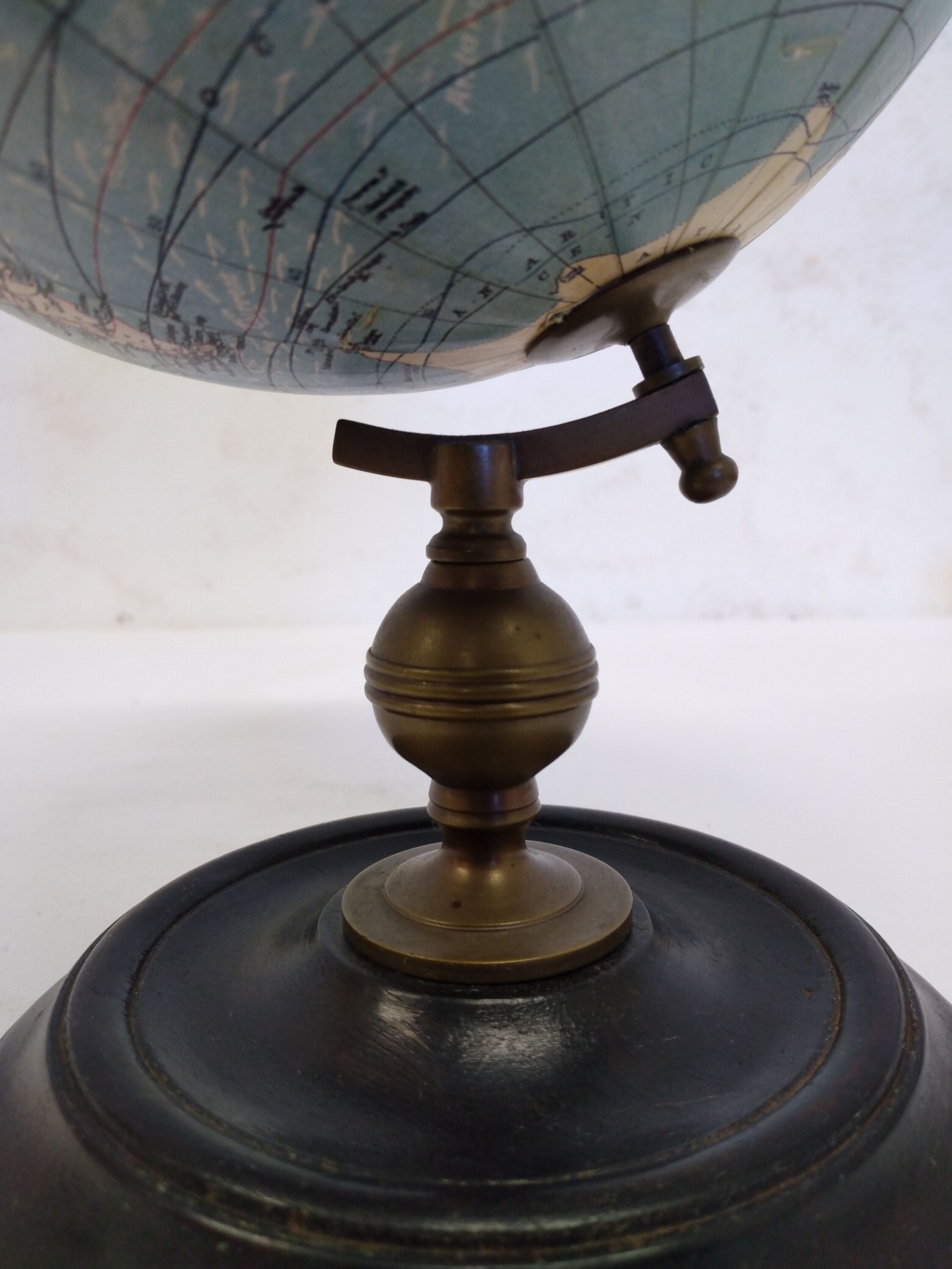 Ancient globe made in U.S.A