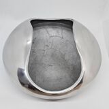 Ashtray - vintage space age aluminum pocket emptier