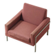 Vintage minimalist Gelderland lounge chair, 1960s
