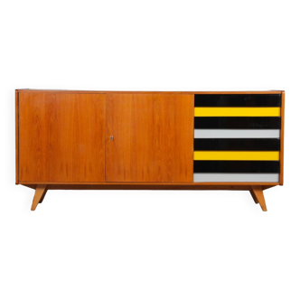 Oak sideboard by Jiri Jiroutek, model U-460, 1960