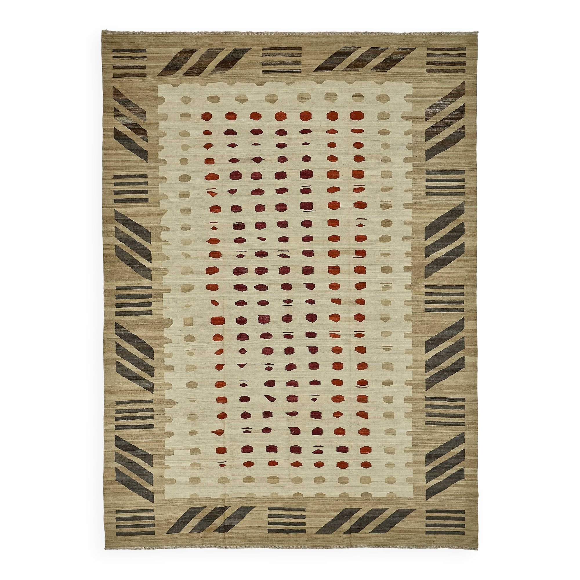 Contemporary Tribal Decorative Kilim 314 cm x 426 cm