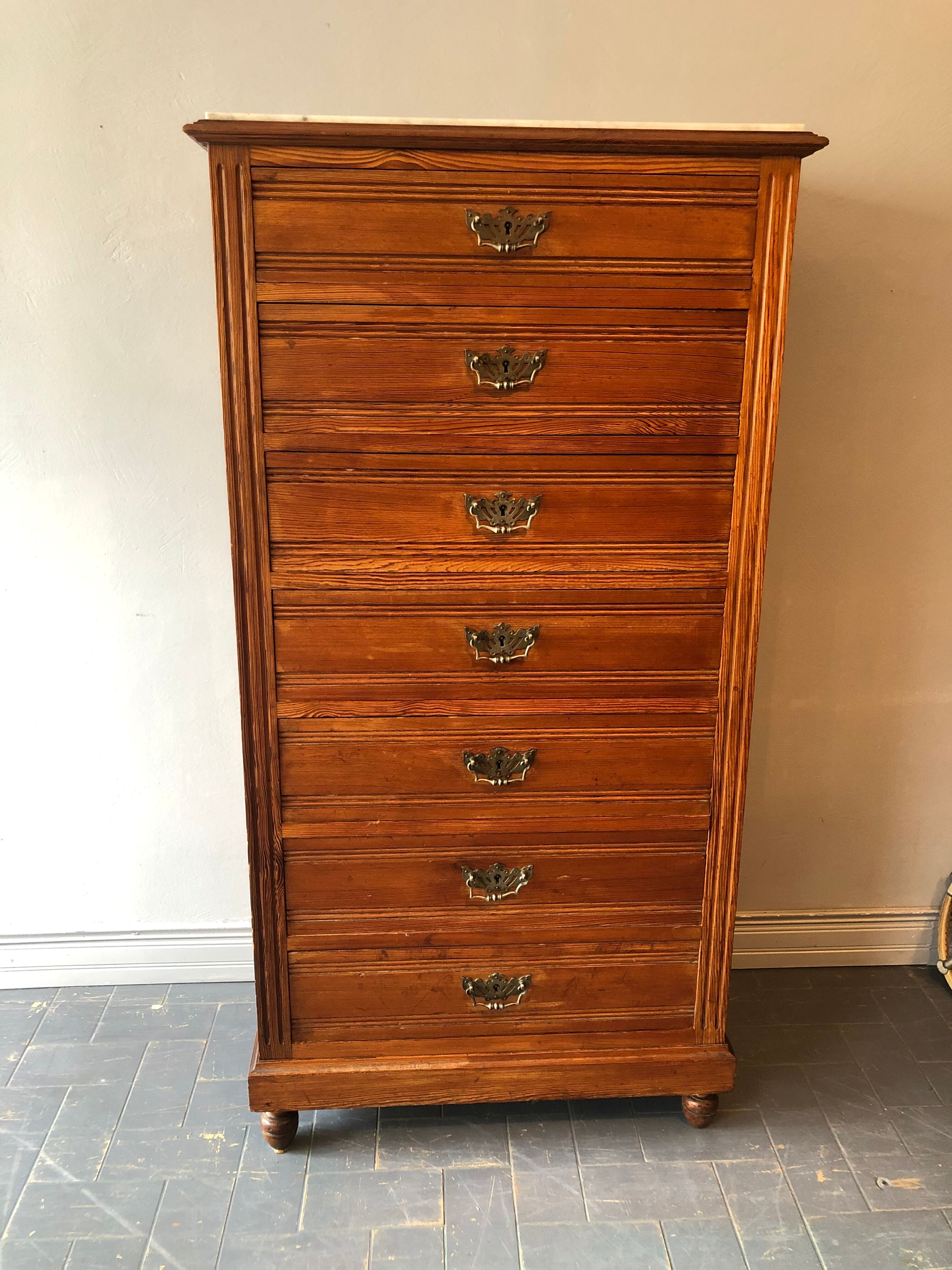 Chiffonnier, semainier 40s