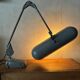 Large 1960s task lamp by Ernst Rademacher for Rademacher GmbH