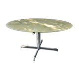 Meal table, oval, marble, 70