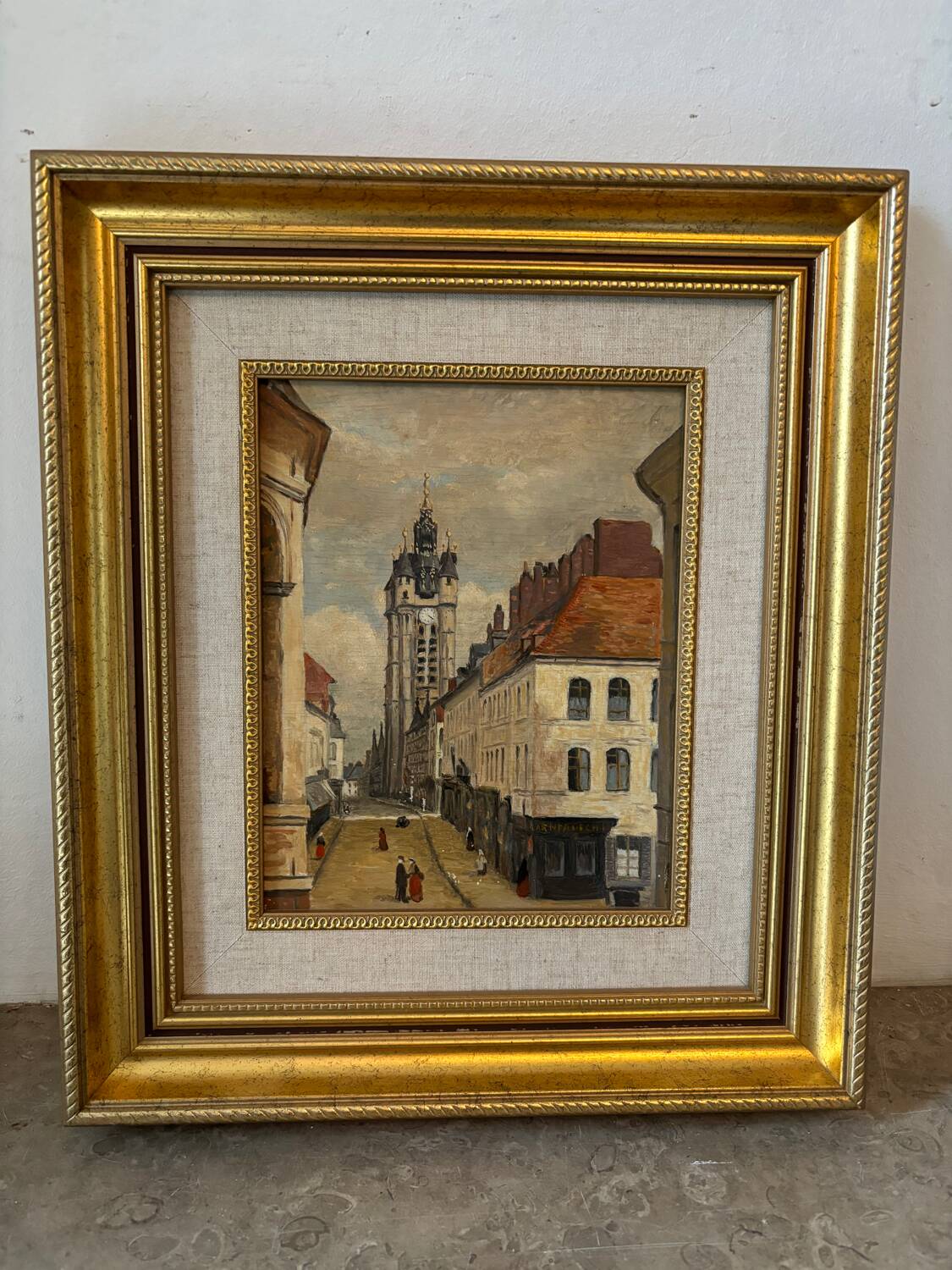 20th century village landscape