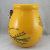 yellow vase
