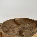 Coupe en bois ancienne art populaire