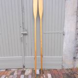 Pair of vintage oars