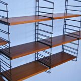 Dutch modular shelving unit by A. Dekker for Tomado, 1960s