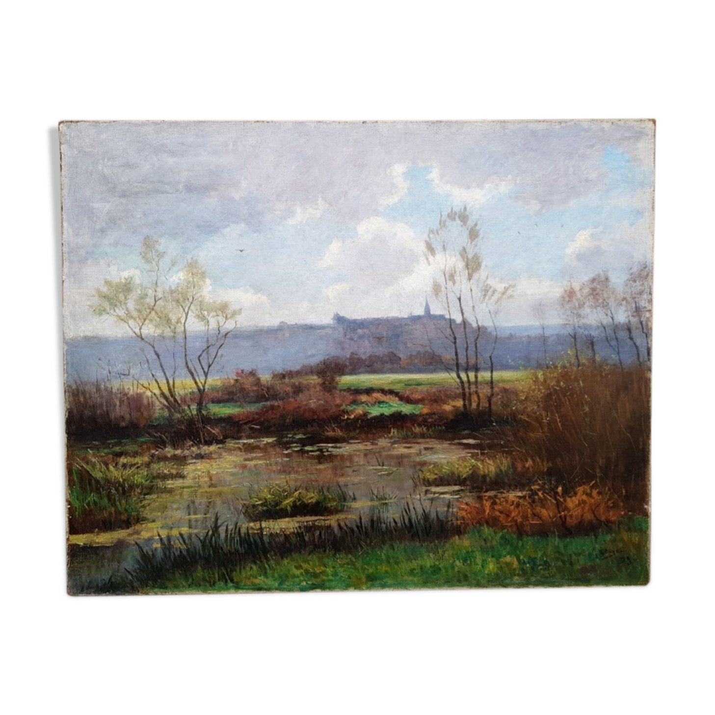 Louyot Henri - Liverdun Landscape in Lorraine