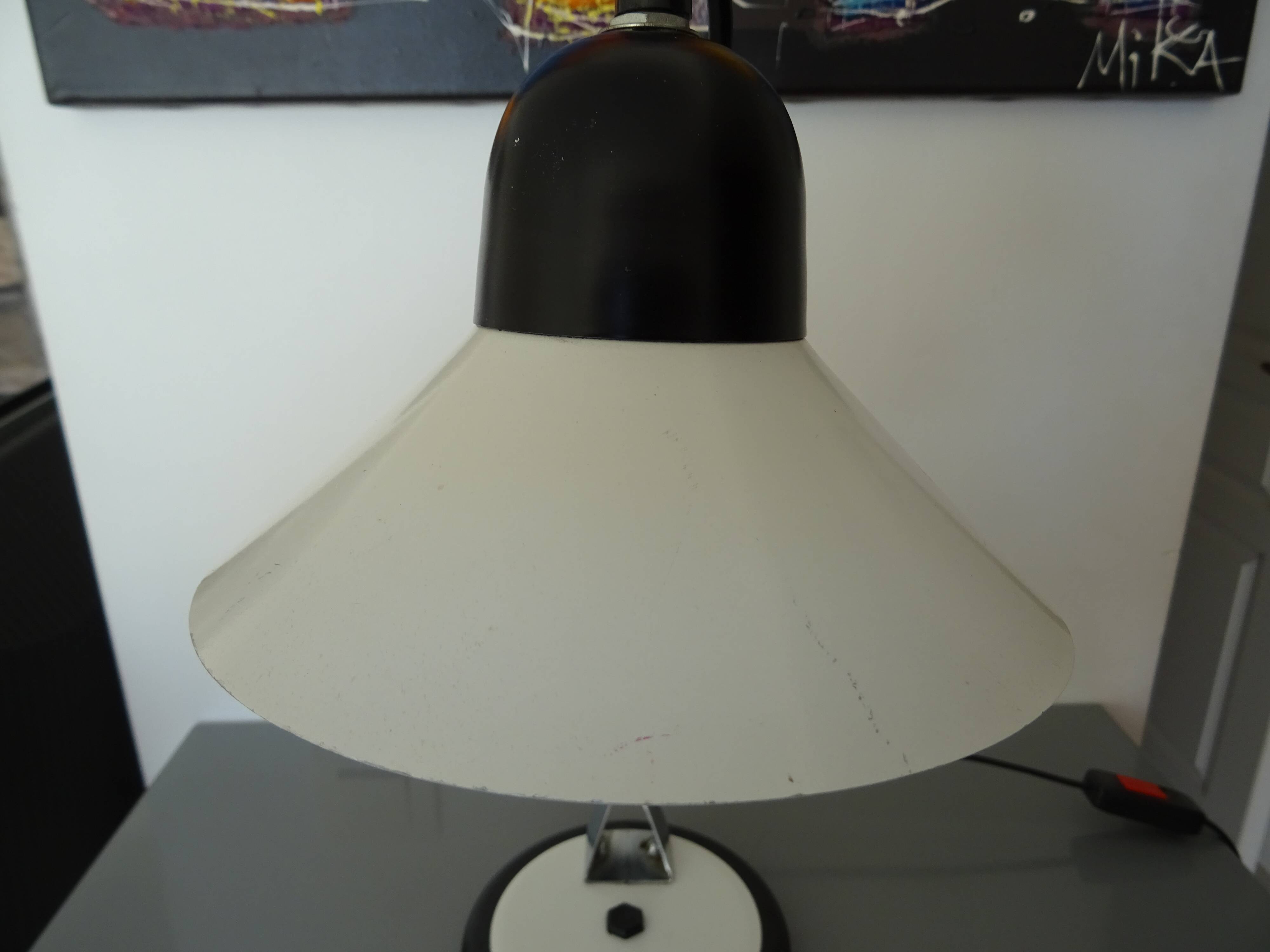 Lampe articulée Aluminor vintage an 60/70