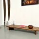 Solid oak coffee table, 1950s