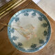 Old dessert service, compotier flat plates iron Prima Saint Amand