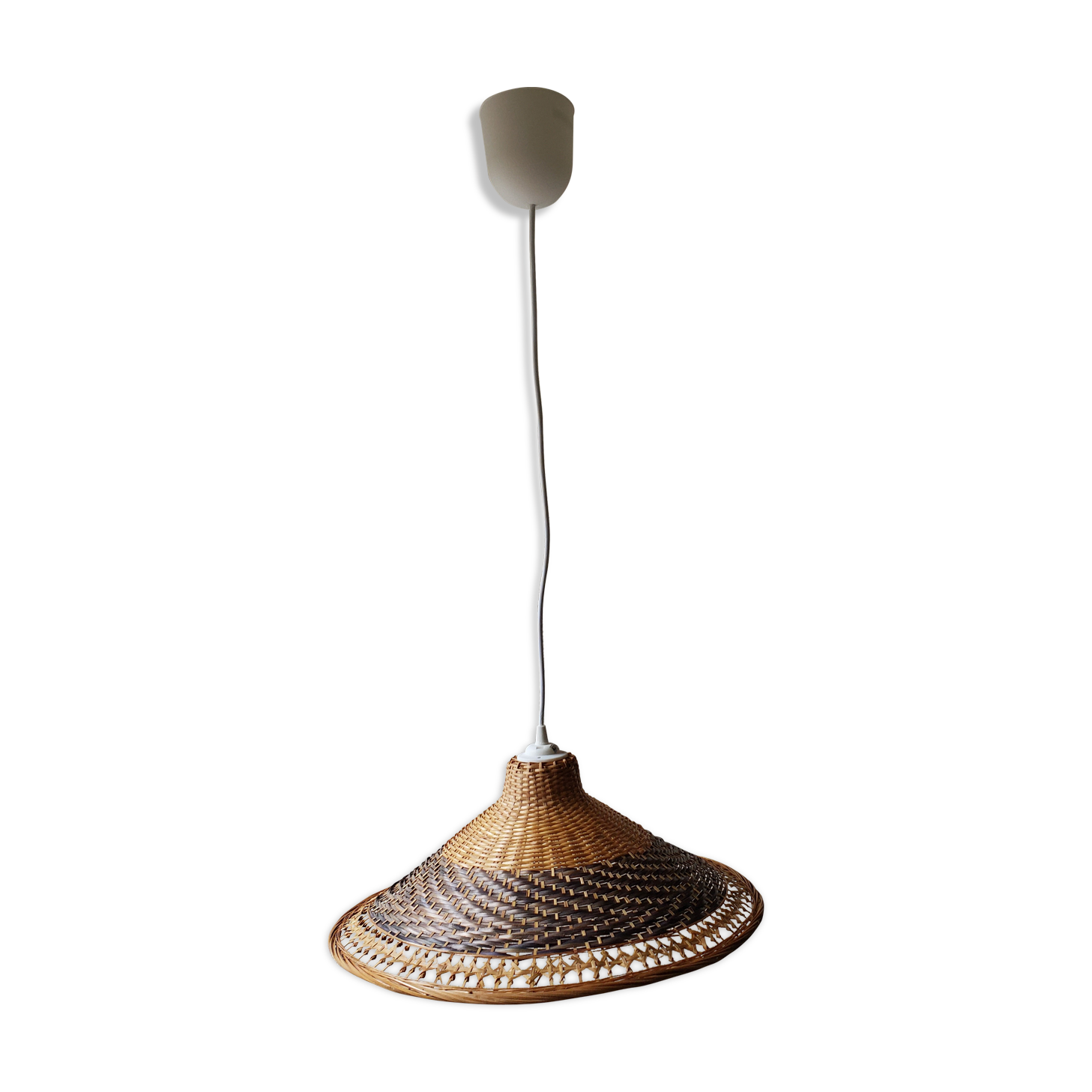 Rattan suspension, 70's