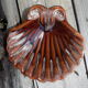 Vide poche en forme de coquille st-jacques