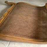 Rattan canning headboard