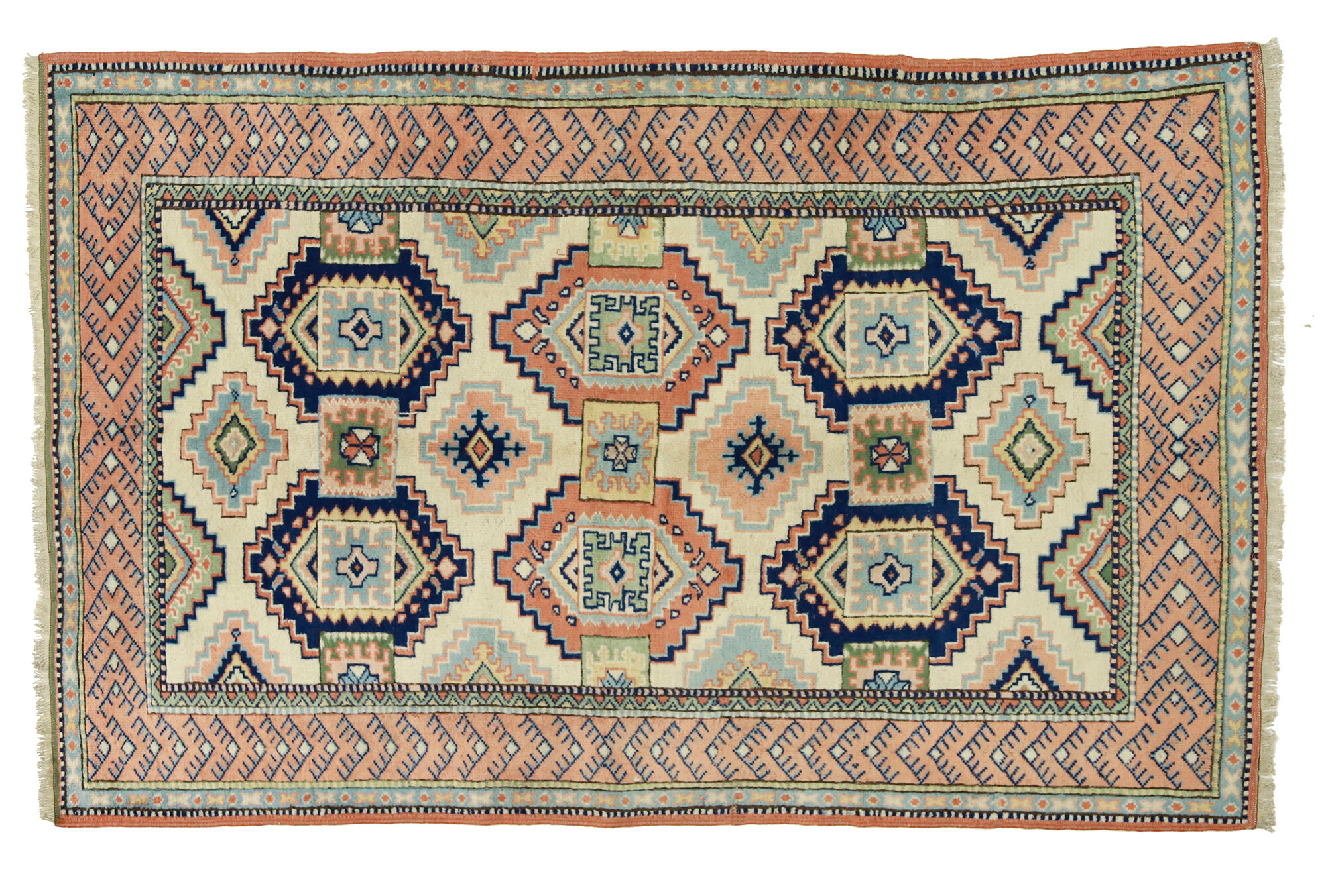 Tapis kilim artisanal d’Anatolie 206 cm x 135 cm