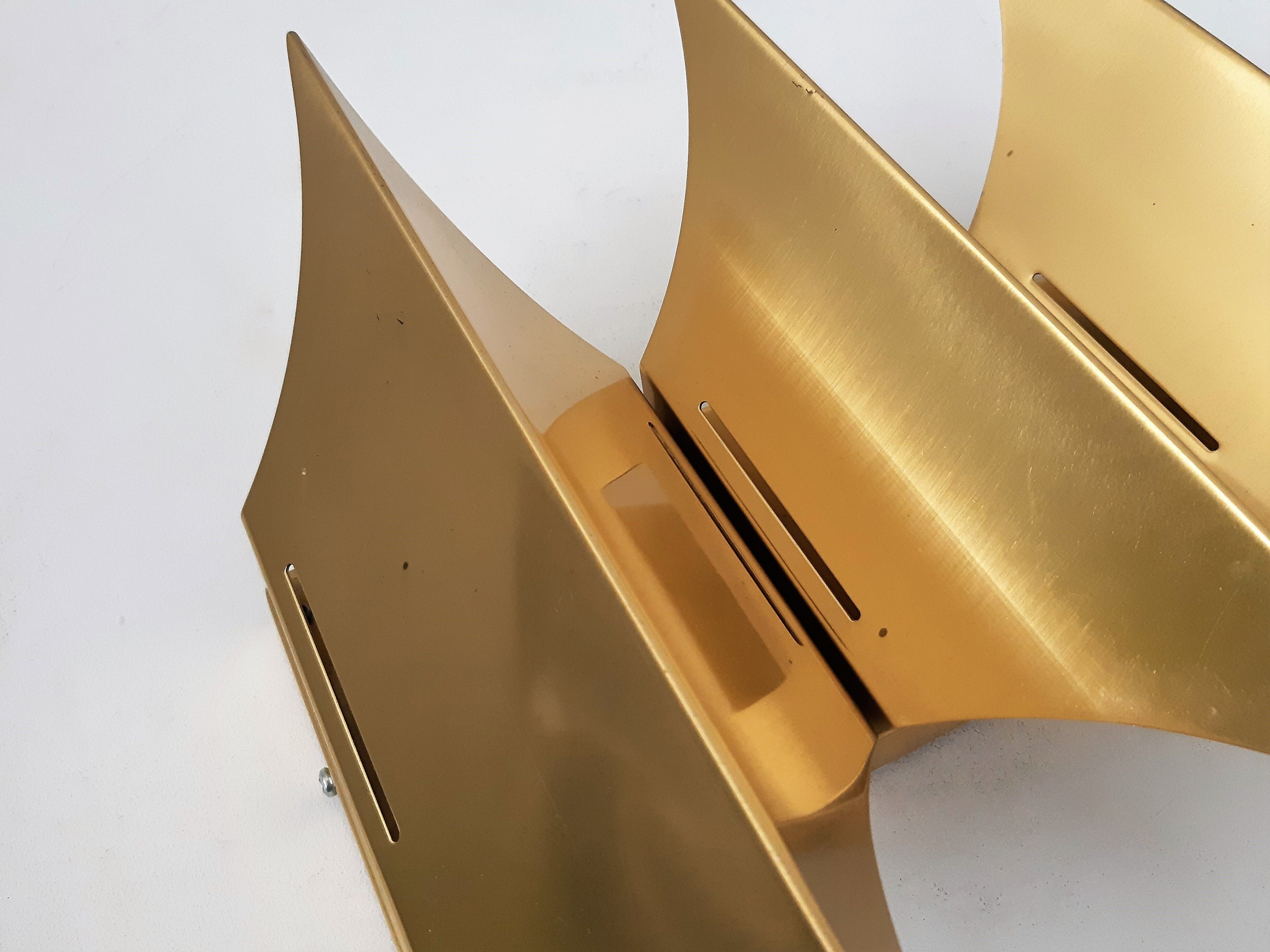 Gothic III wall lamp by Bent Karlby for Lyfa, Denmark 1960's