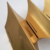 Gothic III wall lamp by Bent Karlby for Lyfa, Denmark 1960's