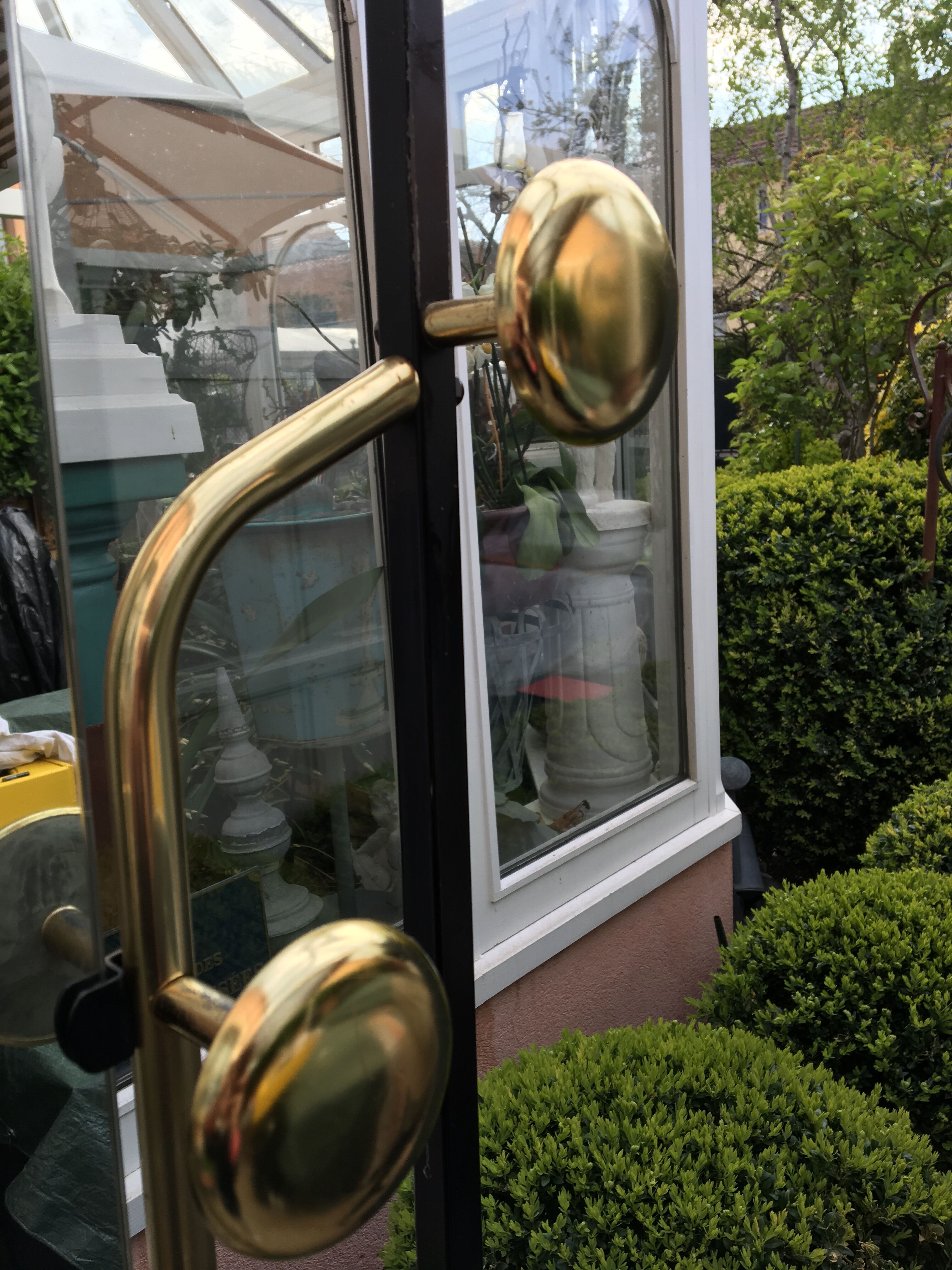 Vestiaire d’entrée miroir vintage 50