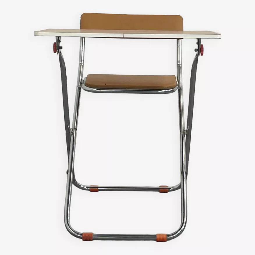 Vintage folding school desk