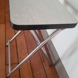 Folding stool in formica