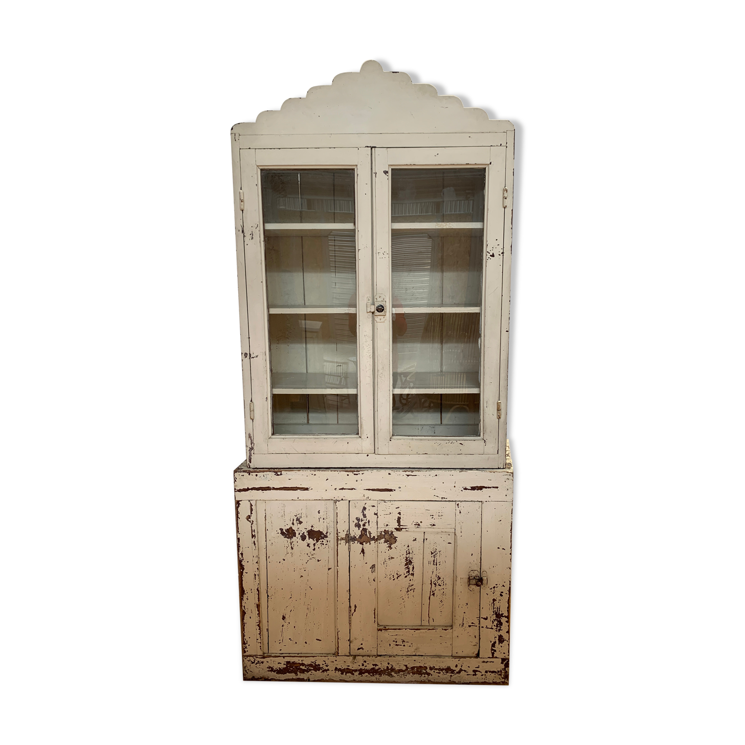 Two-body patinated buffet