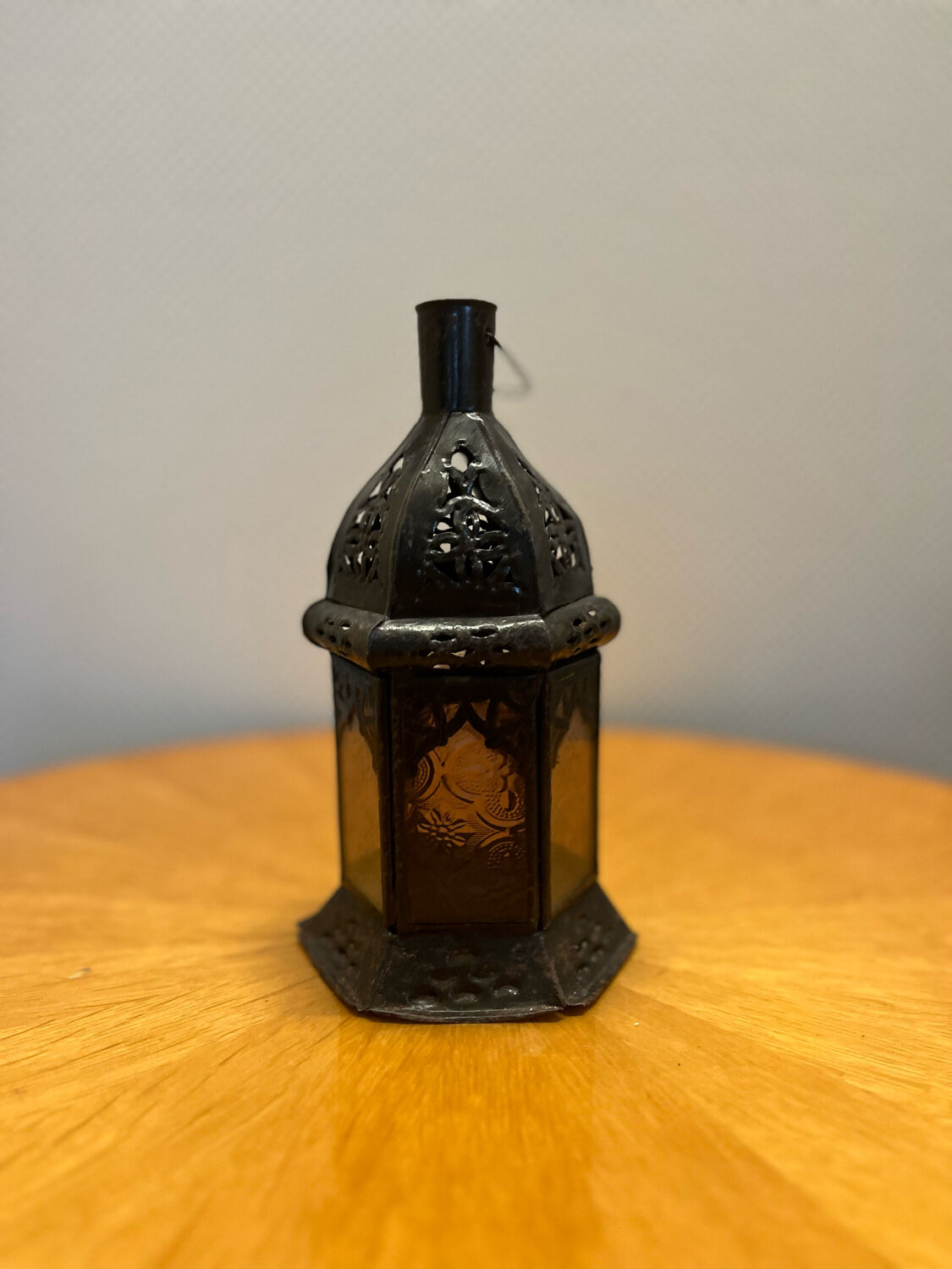 Vintage Moroccan lantern style tealight holder