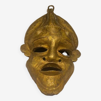 African Bronze Mask, Tribal