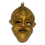 African Bronze Mask, Tribal