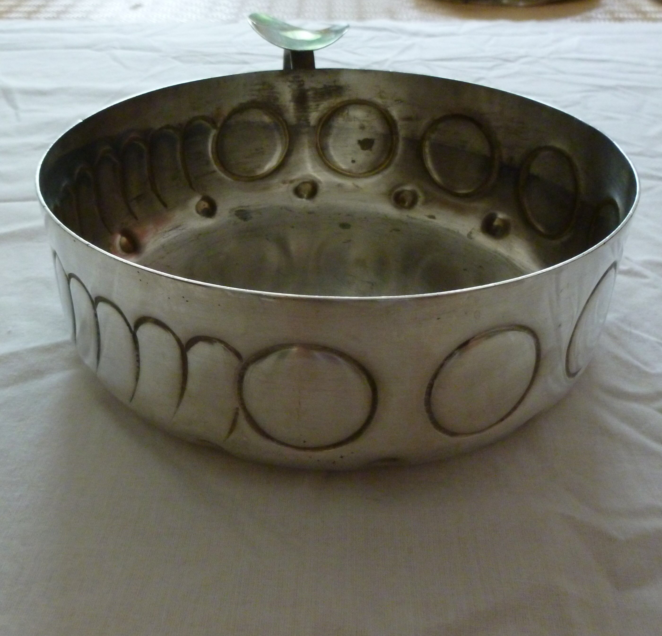 Burgundian Tastevin silver metal