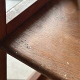 Oak shelf design vintage reconstruction 60s