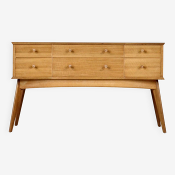 Walnut sideboard by alfred cox of great britain